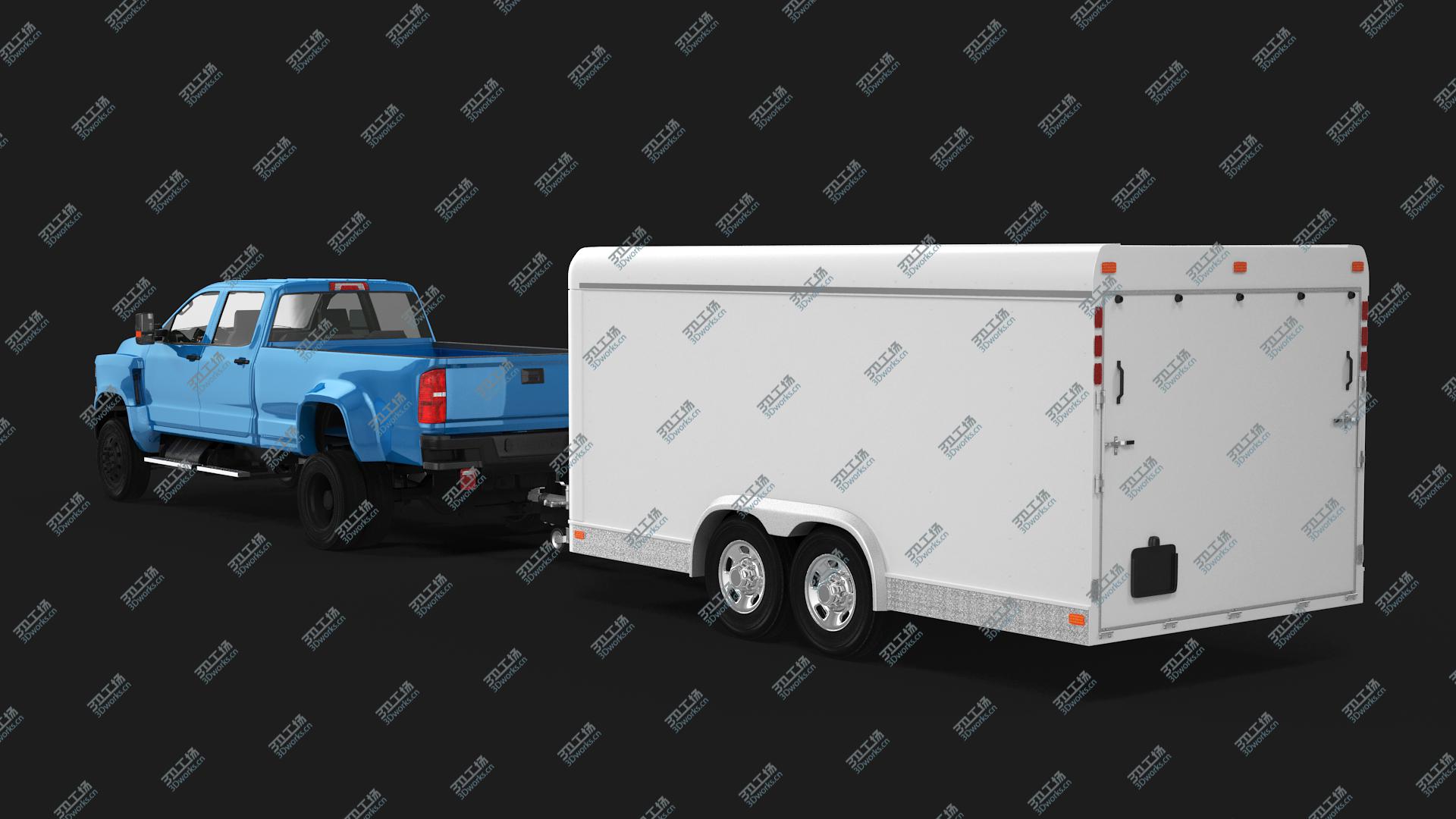 images/goods_img/202105071/3D model Large Pickup and Cargo Trailer/4.jpg